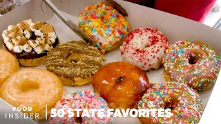 Best Doughnuts In Every State  50 State Favorites [upl. by Acinok482]