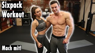 10 Minuten Sixpack Workout  EXTREM  Schaffst du es [upl. by Mirna102]