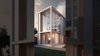 A modern boxtype house exterior in digital art youtube 3dexterior homedecorhomedesignytshorts [upl. by Glaudia720]