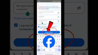 facebook password change  facebook ka password kaise change kare  how to change facebook password [upl. by Acirret]