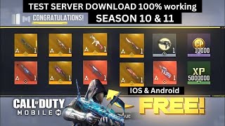 GET READY for Call of Duty Public TEST SERVER on IOS and Android [upl. by Odirfliw]