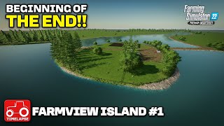 THE FINAL NEW SERIES ON FS22 Farmview Island Farming Simulator 22 Timelapse FS22 Ep 1 [upl. by Ecyob]