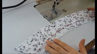 Pratik Gömlek Yakası Nasıl Yapılır  How to make a shirt collar  Dikiş Hocam [upl. by Alius111]