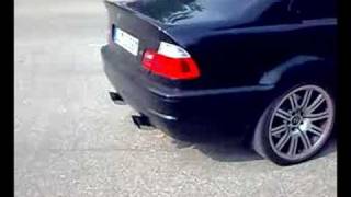 Hamann E46 M3 modified Exhaust [upl. by Romilda]