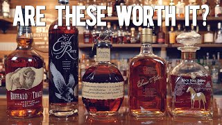 Are RARE Buffalo Trace BOURBONS Worth It Blantons Elmer T Lee Eagle Rare amp RockHill Farms [upl. by Robyn]