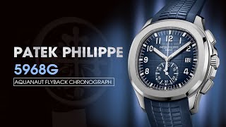 Review Patek Philippe Aquanaut 5968G  Tuyệt tác đồng hồ thể thao thanh lịch thế hệ mới [upl. by Llebyram]