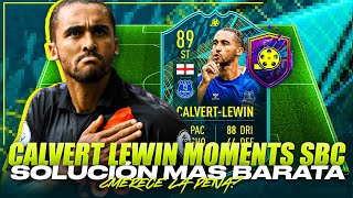 ¿MERECE LA PENA CALVERTLEWIN 89 MOMENTOS SBC ¡SOLUCIÓN MÁS BARATA POR 100K  FIFA 22 [upl. by Oinesra]