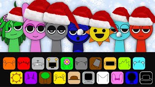 Incredibox Sprunki  JINGLE BELLS MODCOVER [upl. by Goldston]