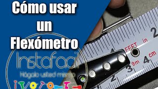 Como usar un Flexometro [upl. by Ettelegna]