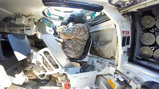 A Look Inside the M1 Abrams  POV of Tank Crewman Training [upl. by Paver]