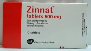 زينات أقراص مضاد حيوي لعلاج الالتهابات البكتيرية Zinnat Antibiotic to treat bacterial infections [upl. by Liahkim929]