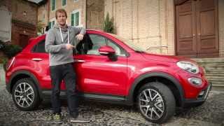 Fiat 500X Cross 2015 Test ilovecars  review [upl. by Procto]