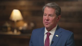 Georgia Governor Kemp interviewed by CNN about Trump 2020 election case and upcoming election [upl. by Anabal142]