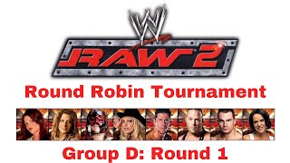 Raw Round Robin Tournament Group D Round 1 [upl. by Huda]