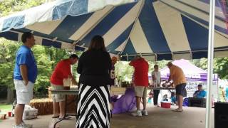 Judges sample concoctions in Horseradish Festival Bloody Mary competition [upl. by Aneez]