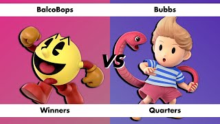 HoG Shock 128  BalcoBops PacMan vs Bubbs Lucas  Winners Quarters [upl. by Shlomo]