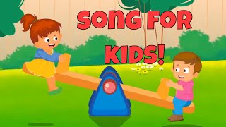 See Saw A Nursery Rhyme Song for Kids [upl. by Batha574]