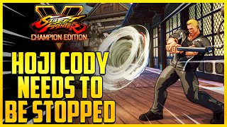 Insane Cody Action  SFV Champion Edition  Hoji Cody Needs To Be Stopped  Final Season [upl. by Uokes]