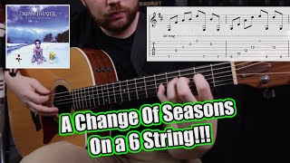 A Change of Seasons Intro Lesson  Dream Theater [upl. by Ibloc]