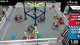 Kern Robotics League Match 1 PM Q 16 [upl. by Spurgeon]