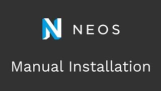 Neos Tutorial  Manual Installation of Neos CMS [upl. by Georgy]