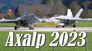 AXALP 2023 impressive démo of F18 [upl. by Howarth]