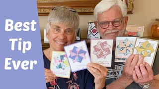 Create with UsMake Pinwheel Cards with This Quick and Simple Template Hack [upl. by Amaras165]