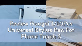 Review Guugei 110Pcs Universal Stylus Pen For Phone Touch Screen Pen for Tablet [upl. by Ynnattirb636]