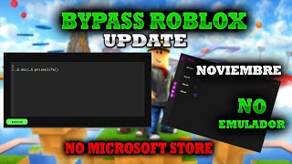 COMO HACKEAR ROBLOX EN NOVIEMBRE SIN EMULADOR Y SIN MICROSOFT STORE TOTALMENTE GRATIS Y SIN BANEOS [upl. by Lorrimor260]