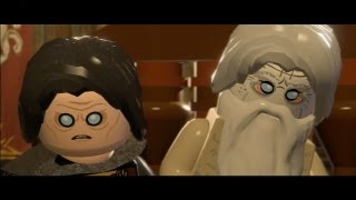 LEGO Lord of the Rings Walkthrough Part 10  The Two Towers  Warg Attack [upl. by Annuahsal]