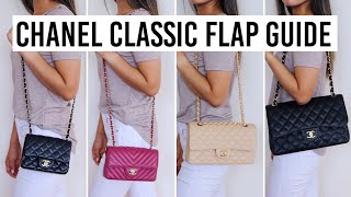 Chanel classic flap guide 2020 WATCH THIS BEFORE YOU BUY  4K [upl. by Atteve]