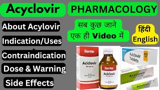 Acyclovir Medicine Uses Dose Side effects [upl. by Ysirhc]