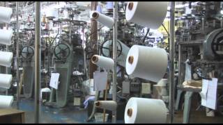 Meyer amp Cie FLT Continuous Knitted Fabric Production [upl. by Atekihc]