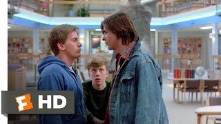 The Breakfast Club 58 Movie CLIP  Andrew and Bender Fight 1985 HD [upl. by Berkeley]