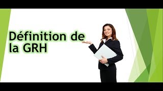 Gestion des Ressources Humaine  Définition Darija [upl. by Sneed]