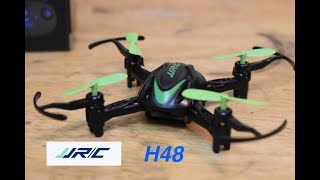 JJRC H48 Mini Drone Unbox and Flight Review [upl. by Notyrb]