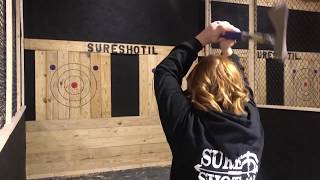 Sure Shot Archery and Ax Throwing opens in Mascoutah Illinois [upl. by Eelik]