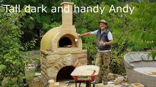 How to build a wood fired oven from refractory mortar not bricks much easier and faster [upl. by Atelokin]