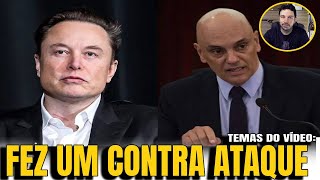 1 CONTRA ATAQUE DE MORAES A MUSK CASO MORAES ARQUIVADO BOLSONARO AVANÇA CONTRA MORAES [upl. by Eelir]