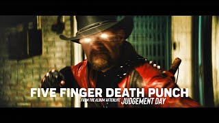 Five Finger Death Punch  Judgement Day Official Music Video [upl. by Arsi962]