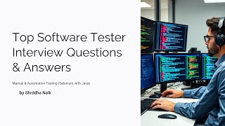 Top Software Tester Interview Questions and Answers [upl. by Lalittah]