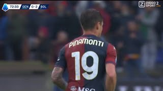 Pinamonti  Orsolini amp Odgaard  Genoa Vs Bologna 22 All Goals Results amp Extended Highlights [upl. by Ennaeed]