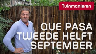 Wat te doen in de tweede helft van september 2023  Tuinmanieren [upl. by Nnairak53]