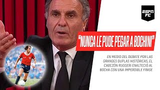 quotNunca le pude pegar a Bochiniquot Oscar Ruggeri enalteció al Bocha con una imperdible frase [upl. by Annavoig149]