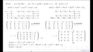 Example of polynomial interpolation Part II [upl. by Anatnahs]