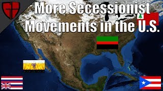 More Secessionist Movements in the US Secession Part 4  Casual Historian [upl. by Koerlin]