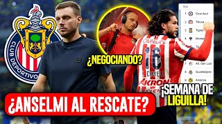 ANSELMI AL RESCATE DE CHIVAS NUEVO CONTRATO A CHICHARITO ¡JUEGO POR LA LIGUILLA [upl. by Ikir]