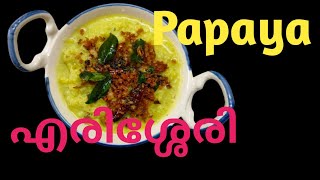 Papaya ErisseryKappalanga Erissery how to make kerala style papaya erissery sandtfoodies [upl. by Yesnek]