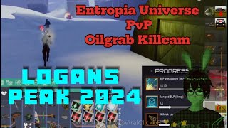 Entropia Universe  PvP Oilgrab Killcam  Logan Peak  2024 [upl. by Dimo559]