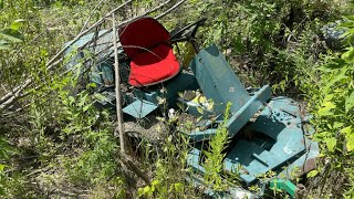 INDUSTRIAL DIESEL MOWER LEFT ROTTING IN A JUNKYARD FOR OVER 20 YEARS… CAN WE SAVE IT [upl. by Snilloc]